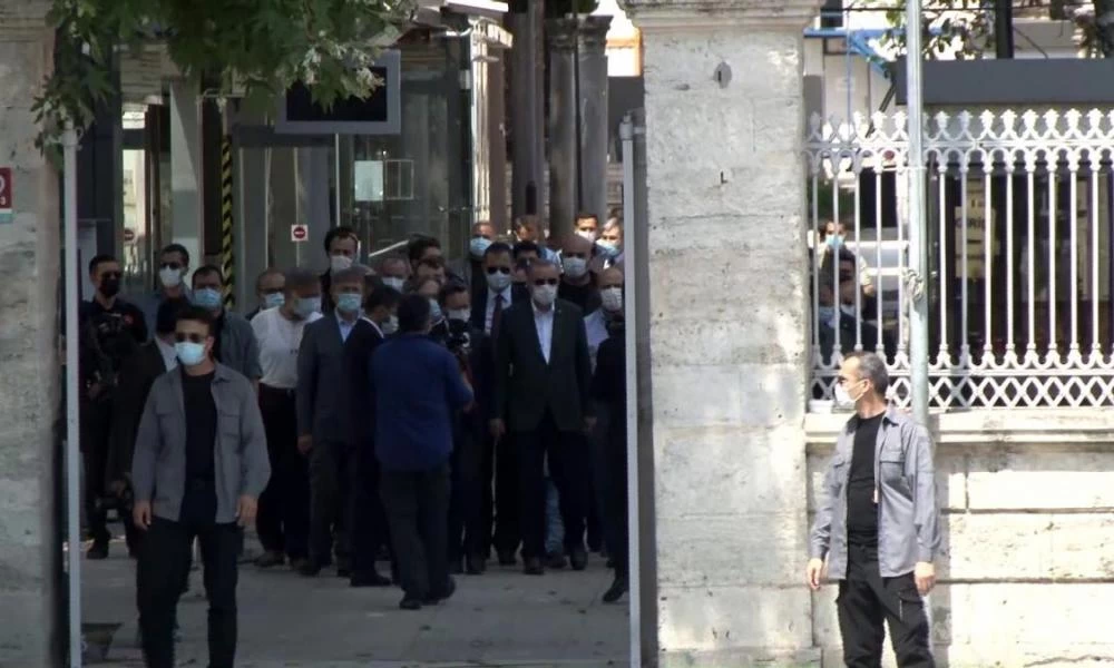 Βγήκε για επιθεωρήσεις στην Αγία Σοφία ο Ερντογάν